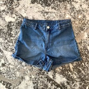 High Waisted Jean Shorts from H&M